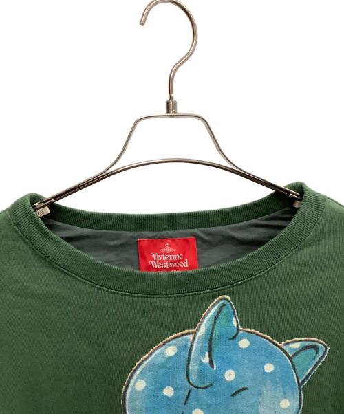 Vivienne Westwood RED LABEL（ヴィヴィアンウエストウッドレッドレーベル）Vivienne Westwood RED LABEL (ヴィヴィアンウエストウッドレッドレーベル) Vivienne Westwood RED LABEL　スウェット グリーン サイズ:00の古着・服飾アイテム