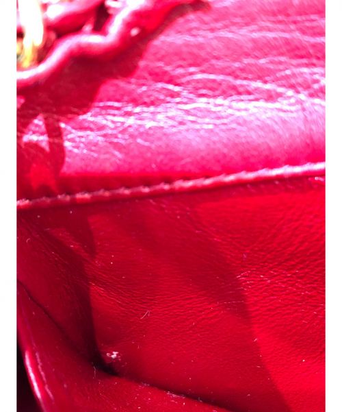 CHANEL（シャネル）CHANEL (シャネル) フルフラップマトラッセ レッド サイズ:-の古着・服飾アイテム