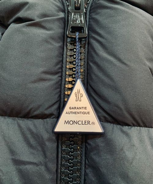 MONCLER（モンクレール）MONCLER (モンクレール) ODART GIUBBOTTO ブラック×ホワイト サイズ:3 USA/Lの古着・服飾アイテム