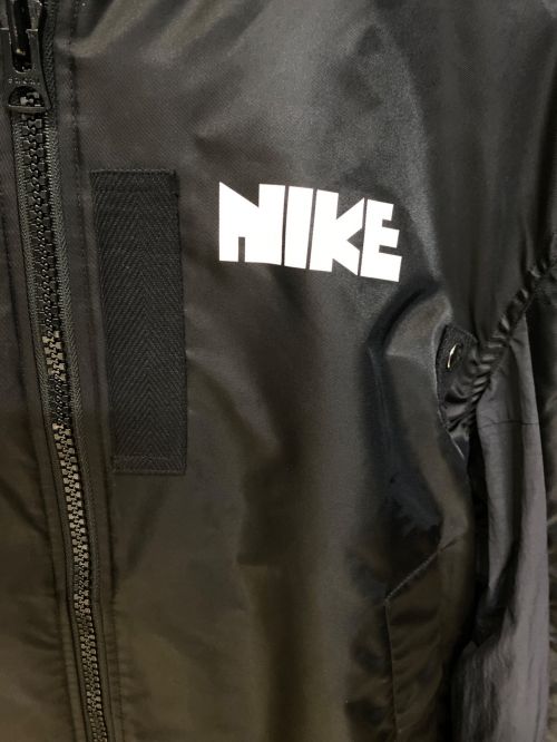 NIKE（ナイキ）NIKE (ナイキ) sacai (サカイ) LAYERED JKT ボンバージャケット ブラック サイズ:Mの古着・服飾アイテム