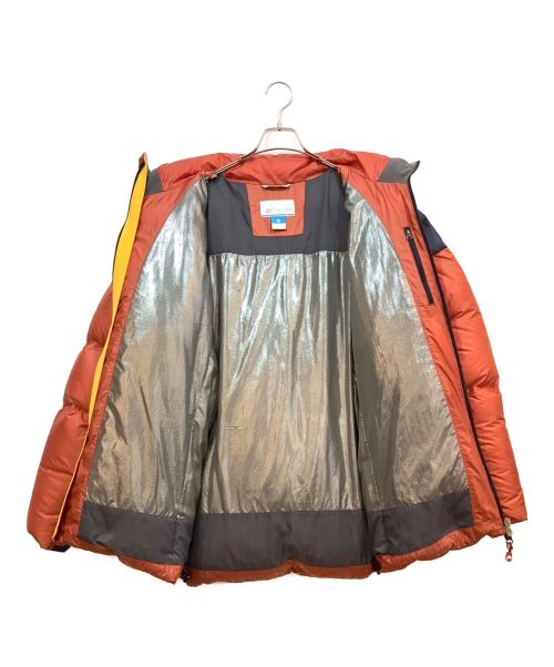 Columbia（コロンビア）Columbia (コロンビア) キングストンキャナルダウンジャケット レッド×ネイビー サイズ:Lの古着・服飾アイテム