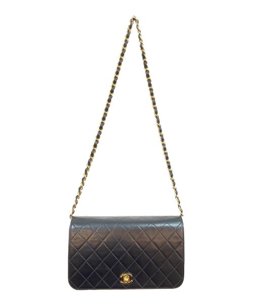 CHANEL（シャネル）CHANEL (シャネル) チェーンショルダーバッグ ブラックの古着・服飾アイテム