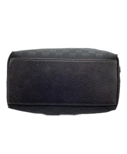 GUCCI（グッチ）GUCCI (グッチ) GGキャンバス トートバッグ ブラックの古着・服飾アイテム