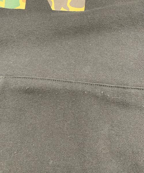 stussy（ステューシー）stussy (ステューシー) プルオーバーパーカー ブラック サイズ:XLARGEの古着・服飾アイテム