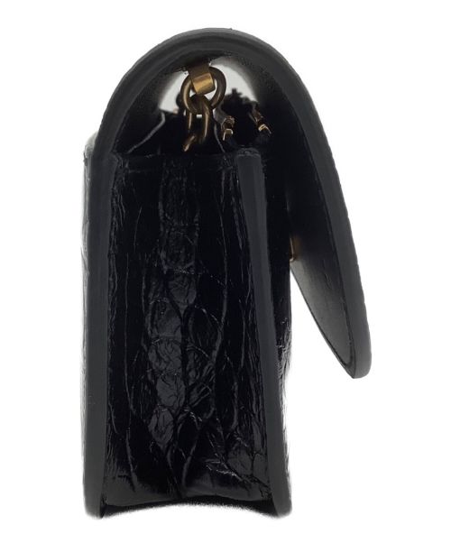 BALENCIAGA（バレンシアガ）BALENCIAGA (バレンシアガ) チェーンショルダーバッグ ブラックの古着・服飾アイテム