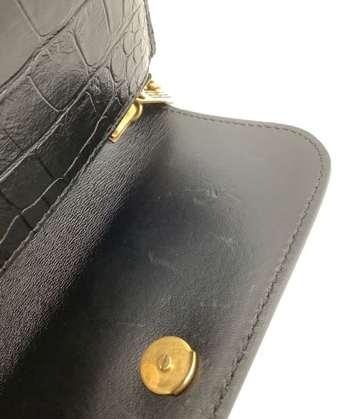 BALENCIAGA（バレンシアガ）BALENCIAGA (バレンシアガ) チェーンショルダーバッグ ブラックの古着・服飾アイテム