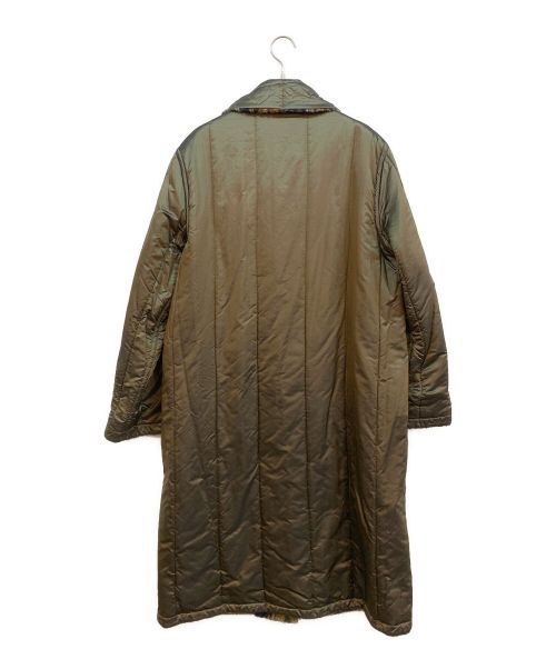 missoni（ミッソーニ）missoni (ミッソーニ) ヴィンテージ調コート グリーン×レッド サイズ:-の古着・服飾アイテム