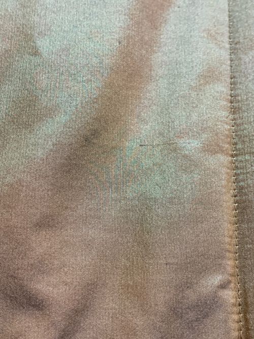 missoni（ミッソーニ）missoni (ミッソーニ) ヴィンテージ調コート グリーン×レッド サイズ:-の古着・服飾アイテム