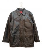 chevalierシュバリエ）の古着「レザージャケット」｜ブラック