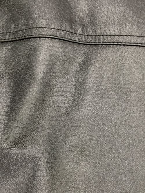 chevalier（シュバリエ）chevalier (シュバリエ) レザージャケット ブラック サイズ:Lの古着・服飾アイテム