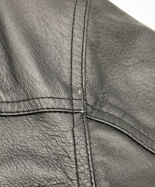 chevalier（シュバリエ）chevalier (シュバリエ) レザージャケット ブラック サイズ:Lの古着・服飾アイテム