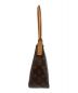 LOUIS VUITTON (ルイ ヴィトン) ルーピングMM ブラウン：88000円