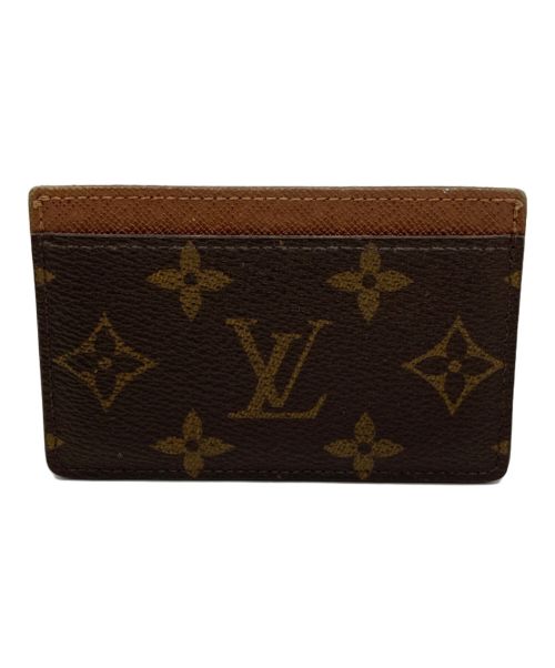LOUIS VUITTON（ルイ ヴィトン）LOUIS VUITTON (ルイ ヴィトン) ポルト カルト・サーンプル ブラウンの古着・服飾アイテム