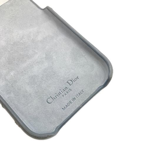 Christian Dior（クリスチャン ディオール）Christian Dior (クリスチャン ディオール) カナージュ ラムスキン　iPhone14ケースの古着・服飾アイテム