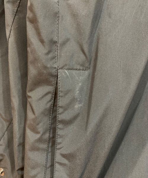 Barbour（バブアー）Barbour (バブアー) Barbour オーバーサイズドミドルコート ブラック×グリーン サイズ:42の古着・服飾アイテム