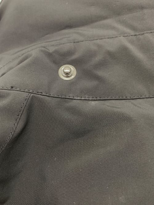 Barbour（バブアー）Barbour (バブアー) Barbour オーバーサイズドミドルコート ブラック×グリーン サイズ:42の古着・服飾アイテム