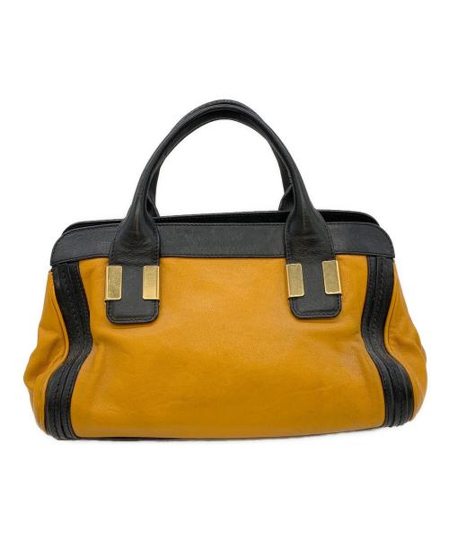 Chloe（クロエ）Chloe (クロエ) 2WAYショルダーバッグ ブラック×イエローの古着・服飾アイテム