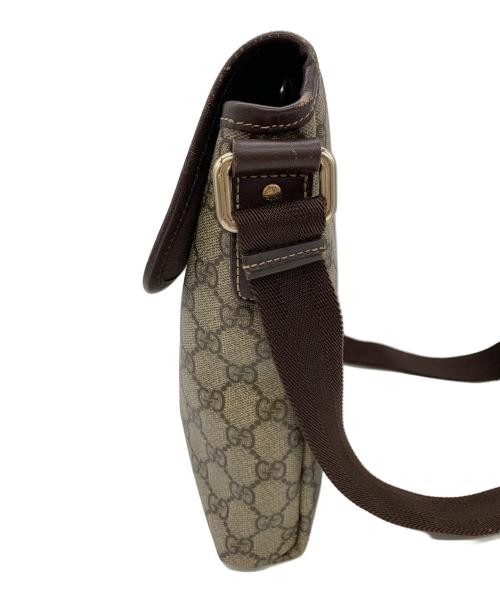 GUCCI（グッチ）GUCCI (グッチ) ショルダーバッグ ベージュ×ブラウンの古着・服飾アイテム