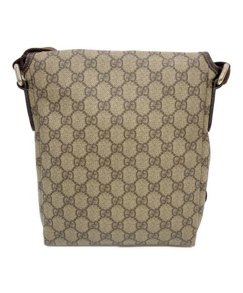 GUCCI（グッチ）GUCCI (グッチ) ショルダーバッグ ベージュ×ブラウンの古着・服飾アイテム