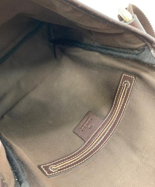 GUCCI（グッチ）GUCCI (グッチ) ショルダーバッグ ベージュ×ブラウンの古着・服飾アイテム