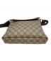 中古・古着 GUCCI (グッチ) ショルダーバッグ ベージュ×ブラウン：28000円