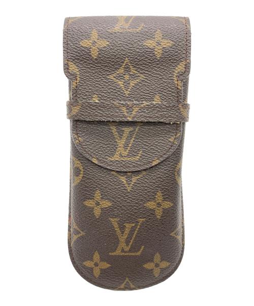 LOUIS VUITTON（ルイ ヴィトン）LOUIS VUITTON (ルイ ヴィトン) メガネケース ブラウン サイズ:表記なしの古着・服飾アイテム