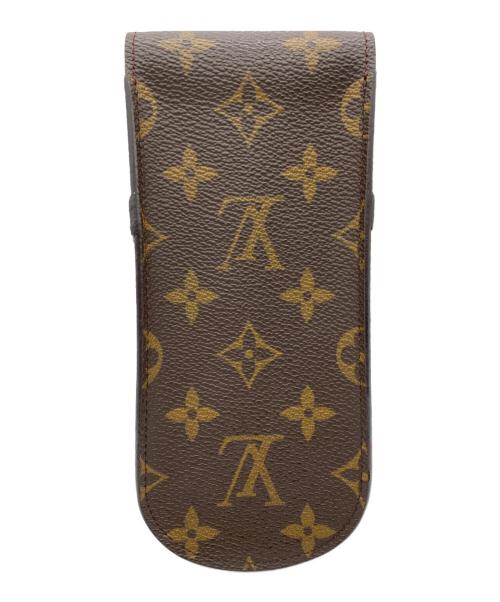 LOUIS VUITTON（ルイ ヴィトン）LOUIS VUITTON (ルイ ヴィトン) メガネケース ブラウン サイズ:表記なしの古着・服飾アイテム