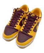 NIKEナイキ）の古着「DUNK LOW」｜ブラウン×イエロー
