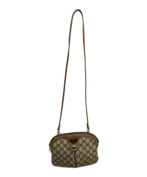 GUCCI（グッチ）GUCCI (グッチ) ショルダーバッグ ブラウンの古着・服飾アイテム