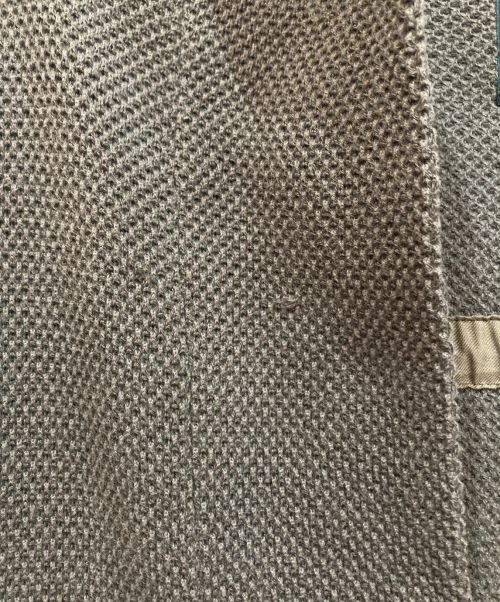 Y's（ワイズ）Y's (ワイズ) コットンニットベスト ブラウン サイズ:3の古着・服飾アイテム