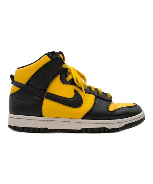 NIKE（ナイキ）NIKE (ナイキ) Dunk High University Gold and Black / ダンク ハイ ユニバーシティゴールド アンド ブラック イエロー×ブラック サイズ:US8の古着・服飾アイテム