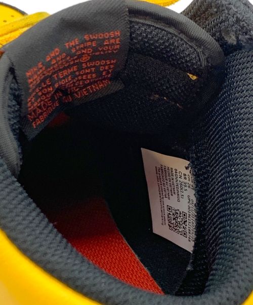 NIKE（ナイキ）NIKE (ナイキ) Dunk High University Gold and Black / ダンク ハイ ユニバーシティゴールド アンド ブラック イエロー×ブラック サイズ:US8の古着・服飾アイテム