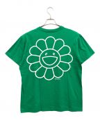 Tonari no Zingaroトナリノジンガロ）の古着「メルトDOB Tシャツ」｜グリーン