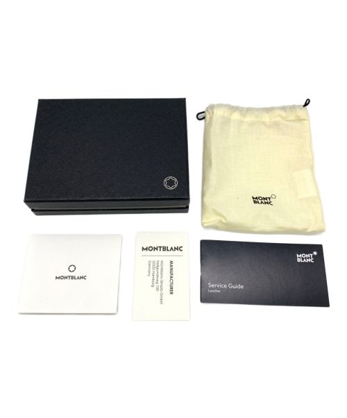 MONTBLANC（モンブラン）MONTBLANC (モンブラン) Sartorial Walet 6cc / サルトリアルウォレット 6cc ブラックの古着・服飾アイテム