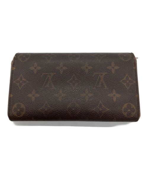 LOUIS VUITTON（ルイ ヴィトン）LOUIS VUITTON (ルイ ヴィトン) ポルトモネ・クレディ ブラウンの古着・服飾アイテム