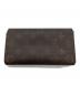 LOUIS VUITTON (ルイ ヴィトン) ポルトモネ・クレディ ブラウン：8000円
