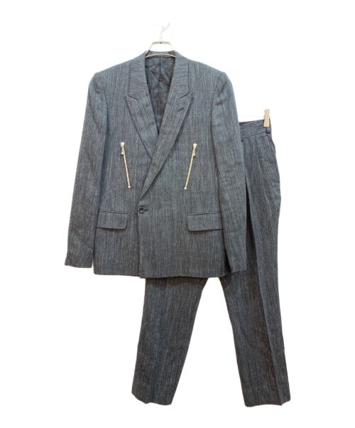 JOHN LAWRENCE SULLIVAN（ジョン ローレンス サリバン）JOHN LAWRENCE SULLIVAN (ジョンローレンスサリバン) セットアップスーツ ブラック サイズ:36(ジャケット)、34(パンツ)の古着・服飾アイテム