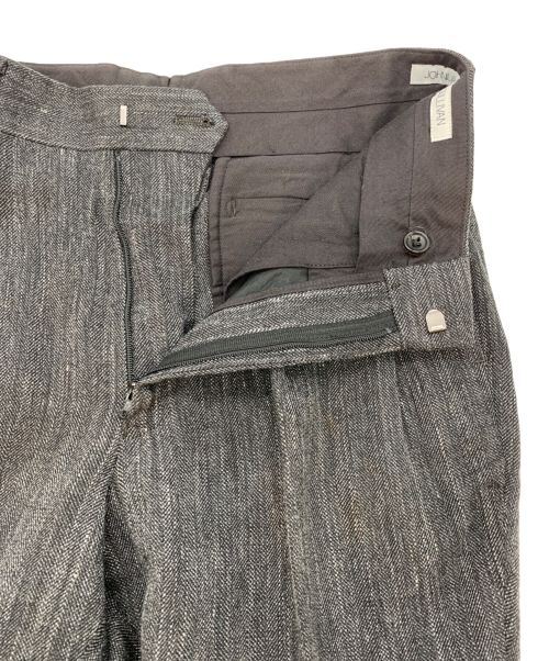 JOHN LAWRENCE SULLIVAN（ジョン ローレンス サリバン）JOHN LAWRENCE SULLIVAN (ジョンローレンスサリバン) セットアップスーツ ブラック サイズ:36(ジャケット)、34(パンツ)の古着・服飾アイテム