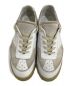 中古・古着 MM6 Maison Margiela (エムエムシックス メゾンマルジェラ) ローカットスニーカー ベージュ×ホワイト サイズ:24cm：8000円