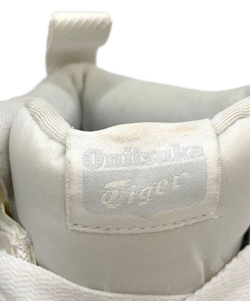 Onitsuka Tiger（オニツカタイガー）Onitsuka Tiger (オニツカタイガー) BIG LOGO TRAINER PUFFED / ハイカットスニーカー ホワイト サイズ:23の古着・服飾アイテム
