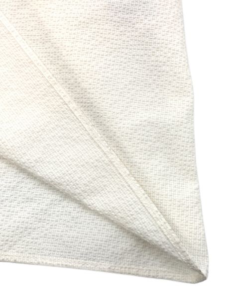 Adam et Rope（アダム エ ロペ）Adam et Rope (アダムエロペ) サッカーキャミワンピース ホワイト サイズ:Fの古着・服飾アイテム