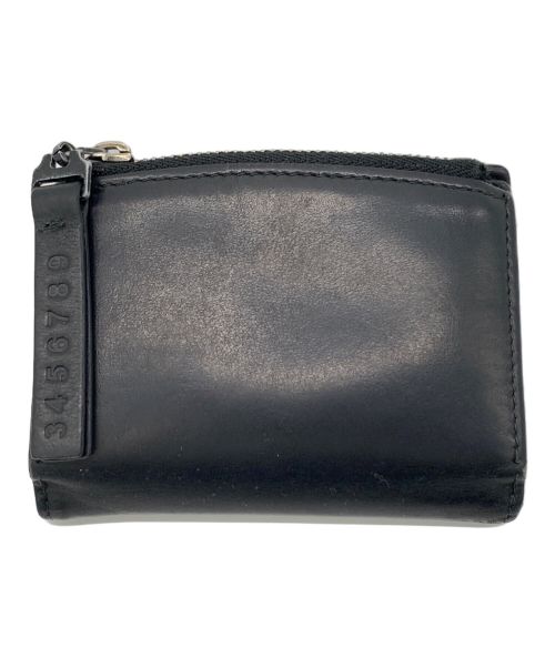 Maison Margiela（メゾンマルジェラ）Maison Margiela (メゾンマルジェラ) コンパクトウォレット ブラックの古着・服飾アイテム