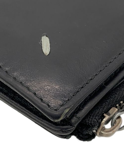 Maison Margiela（メゾンマルジェラ）Maison Margiela (メゾンマルジェラ) コンパクトウォレット ブラックの古着・服飾アイテム