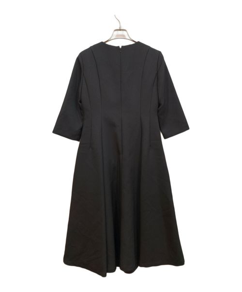 CELFORD（セルフォード）CELFORD (セルフォード) ツイストワンピース ブラック ☆ サイズ:38の古着・服飾アイテム