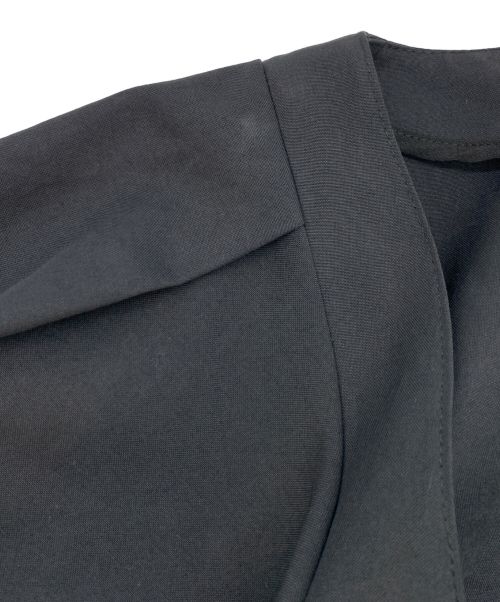 styling/（スタイリング）styling/ (スタイリング) スクエアネックドッキングワンピース ブラック サイズ:1の古着・服飾アイテム