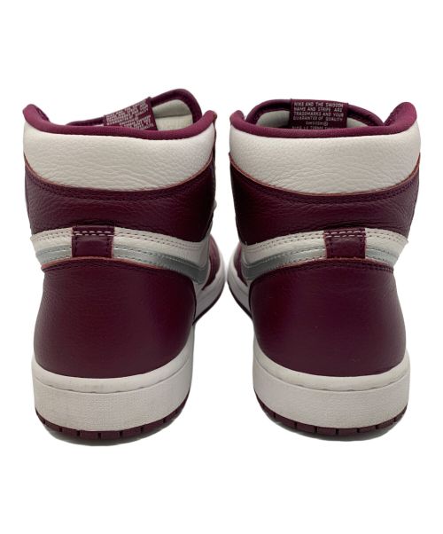 NIKE（ナイキ）NIKE (ナイキ) AIR JORDAN 1 RETRO HIGH OG / エアジョーダン 1 レトロ ハイ OG ボルドー×ホワイト サイズ:US9.5の古着・服飾アイテム