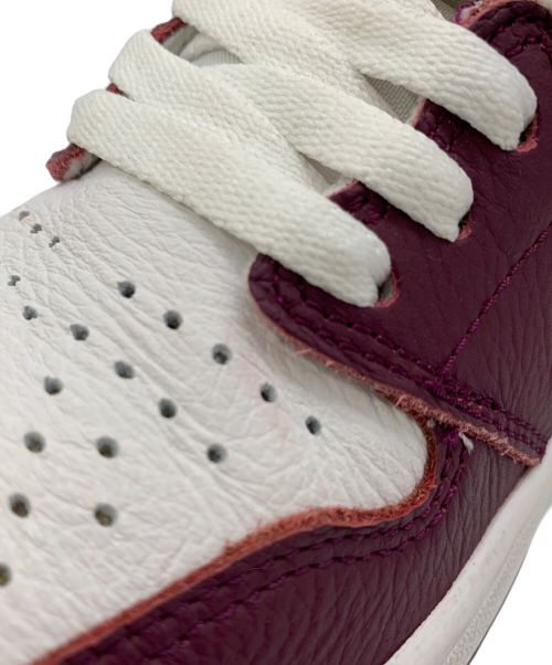 NIKE（ナイキ）NIKE (ナイキ) AIR JORDAN 1 RETRO HIGH OG / エアジョーダン 1 レトロ ハイ OG ボルドー×ホワイト サイズ:US9.5の古着・服飾アイテム