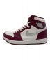 NIKE (ナイキ) AIR JORDAN 1 RETRO HIGH OG / エアジョーダン 1 レトロ ハイ OG ボルドー×ホワイト サイズ:US9.5：7000円