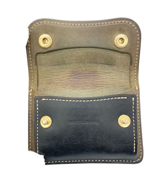 WILDSWANS（ワイルドスワンズ）WILDSWANS (ワイルドスワンズ) コインケース ブラックの古着・服飾アイテム