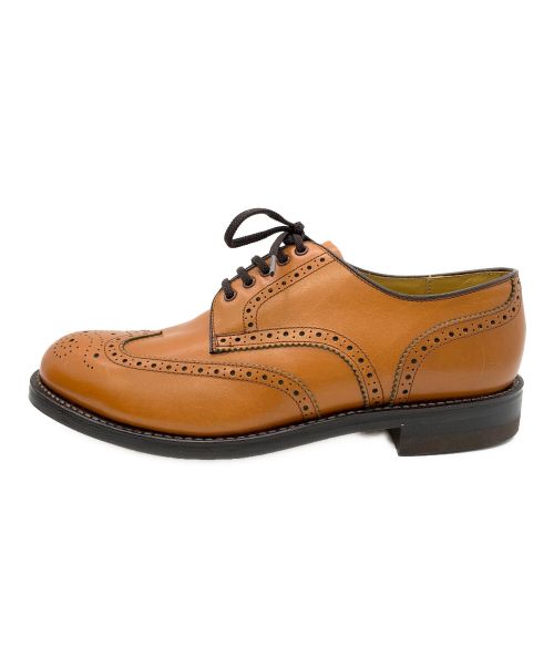 REGAL（リーガル）REGAL (リーガル) ウィングチップシューズ キャメル サイズ:25EEの古着・服飾アイテム